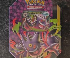 FREE Tracked Shipping, Pokemon Gengar Mega Moonlit Tin
