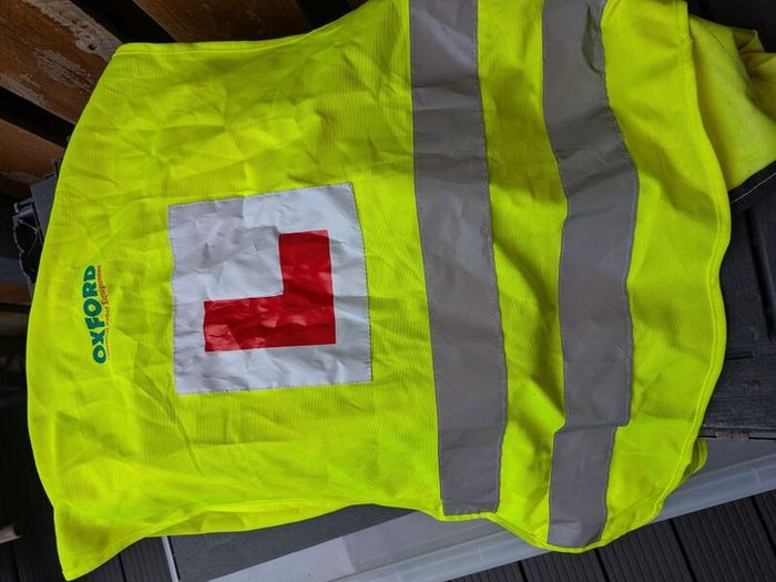 Free Learner Motorbike Vest