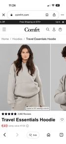 Selection of comfort hoodies.