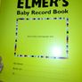 Elmer Baby record book Image 4