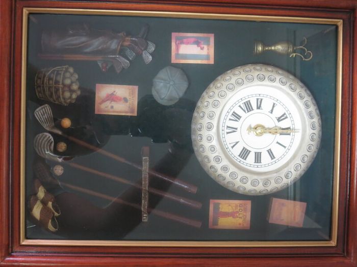 NEW >> Golf-theme Clock