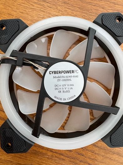 Cyberpower PC CPU Cooler Fan