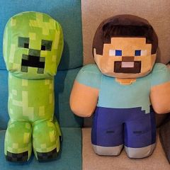 Minecraft Steve & Creeper
