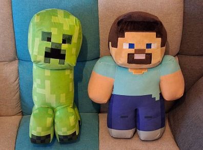 Minecraft Steve & Creeper