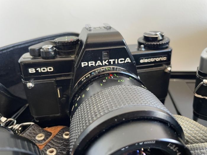 2x film camera 3x lenses