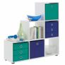FMD Room Divider with 6 Compartments Image 2