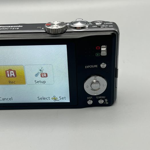 Panasonic Lumix DMC-TZ18 14.1MP Digital Camera Black - Full Kit
