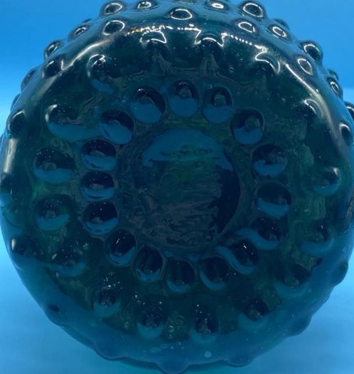 Unique 1000 eyes antique glass carafe