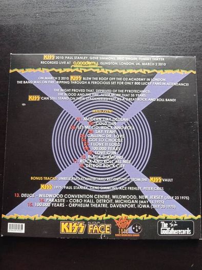 2x KISS - High Quality Silver Disc Bootlegs CDS