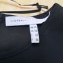 Victoria Victoria Beckham Navy Georgette Shift Dress (Runs small) Nwt Size Uk 14 Image 4