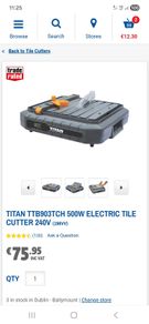 Tile Cutter