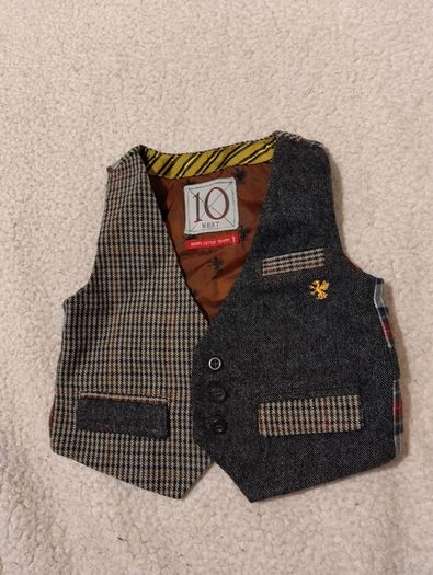 Next Baby Waistcoat, Wool mix,