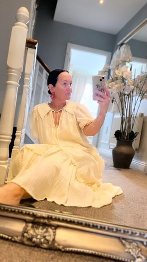 zara maxi dress
