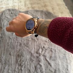 Michael Kors MKT5010 Dylan Smartwatch 46mm Rose Gold Black