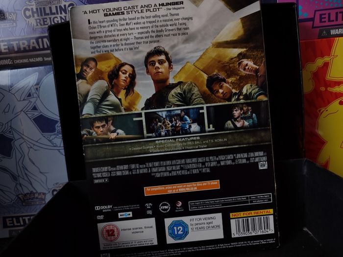 The Maze Runner ! DVD ! with Slipcase ! 2015 !