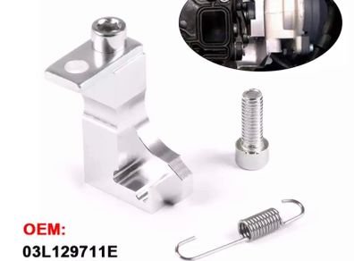Intake Manifold Repair Bracket For Volkswagen 2.0 TDI Inlet Aluminium Manifold Flap V157 Actuator Motor Kit P2015 03L129711E