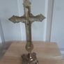 Brass Cross/Christ on Crucifix Cross .. Price Drop Image 4