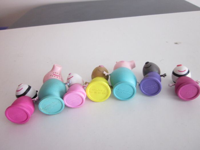 Peppa Pig Figures X 7 Vintage 2003