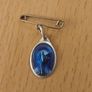 Vintage Lot Of 2 Enamel Catholic Religious Medal/ Pendant Of The Holy Mary. Image 2