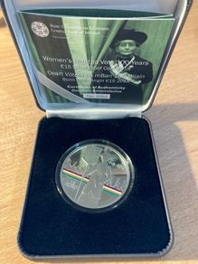 2018 Silver Proof Coin (Womens right to vote 100 years)