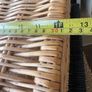 x2 wicker picnic hamper baskets Image 10