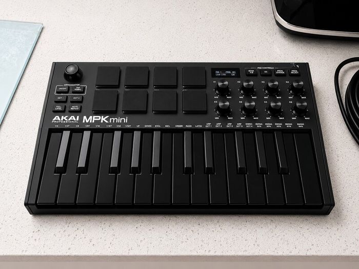 AKAI mpk mini professional keyboard