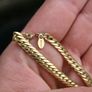 MONET Chain Necklace, 18 inch Gold plated  Chain Image 6