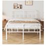 Super King Metal Bed with mattress Image 5