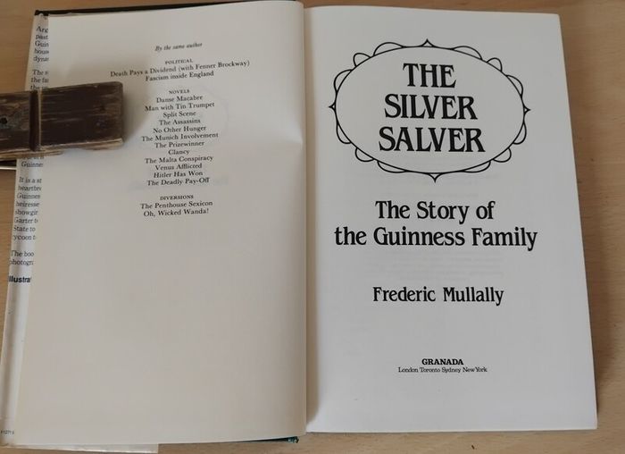 2 x Books on Guinness Family & Brewery: The Silver Salver & The Goodness of Guinness FREEPOST