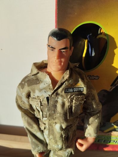 GI JOE / DR. X Vintage Military Action Figures + Ultra Corps Field Tent