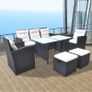 _Garden Furniture Set 18 Pieces Poly Rattan Dining furniture Set Garden Furniture Set Image 3