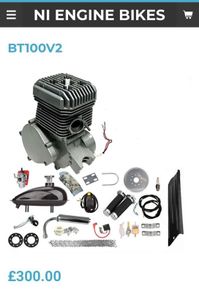 Brand new engine for bike