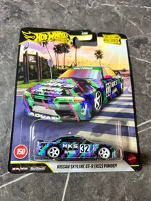 Nissan Skyline R32 Pandem Hks Hot Wheels Premium
