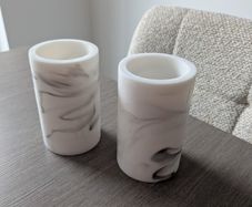 Two toothbrush holders