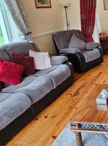 2 piece recliner suite ( Sofa & Arm Chair recliners)