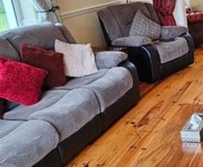 2 piece recliner suite ( Sofa & Arm Chair recliners)