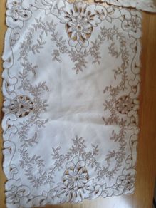 2 Vintage Place Mats/Embroidery
