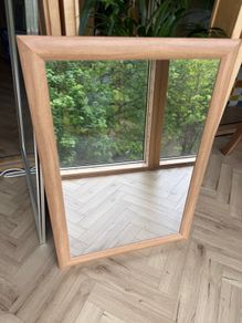 Wooden Frame Wall Mirror