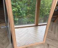 Wooden Frame Wall Mirror
