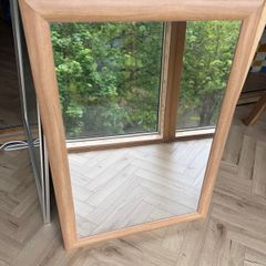 Wooden Frame Wall Mirror