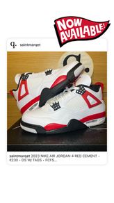 2023 Nike Air Jordan 4 Red Cement UK11