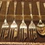 Set os Splayds. Tea Spoons & Cake Slice Image 2