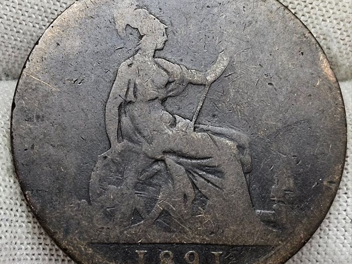 Great Britain 1891 Penny Victoria