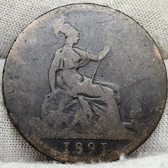 Great Britain 1891 Penny Victoria