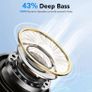 Wireless Sport Earbuds V5.3, 60H Stereo Sound Bluetooth Earphones In-Ear with HD Dual Mic, IP7 Waterproof, Deep Bass-Q62 Image 6