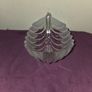 Mikasa Walther Crystal frosted Leaf bowl Image 7