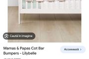Mamas and papas cot bar covers bumper
