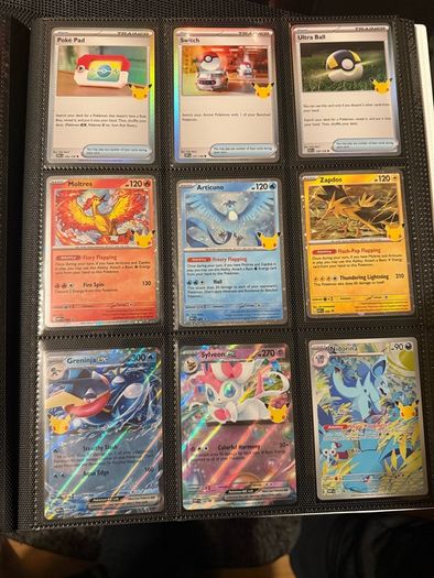 30th Anniversary Pokemon cards base set