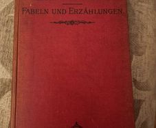 Fabeln Und Erzahlungen. German Fabkes And TALES  By Lessing Und Gellert. RARE VINTAGE Hardback In Good Condition.