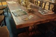 old pine kitchen table